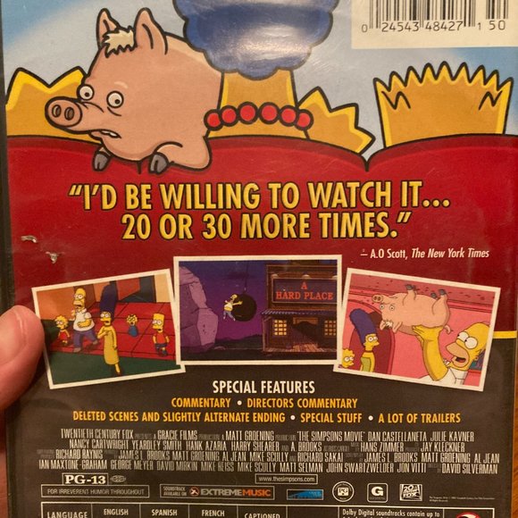 DVD - The Simpsons Movie - Picture 3 of 3